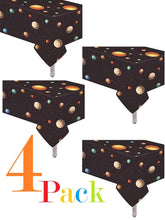 Load image into Gallery viewer, 4 Pack Plastic Outer Space Table Cover 54&quot;x108&quot;

