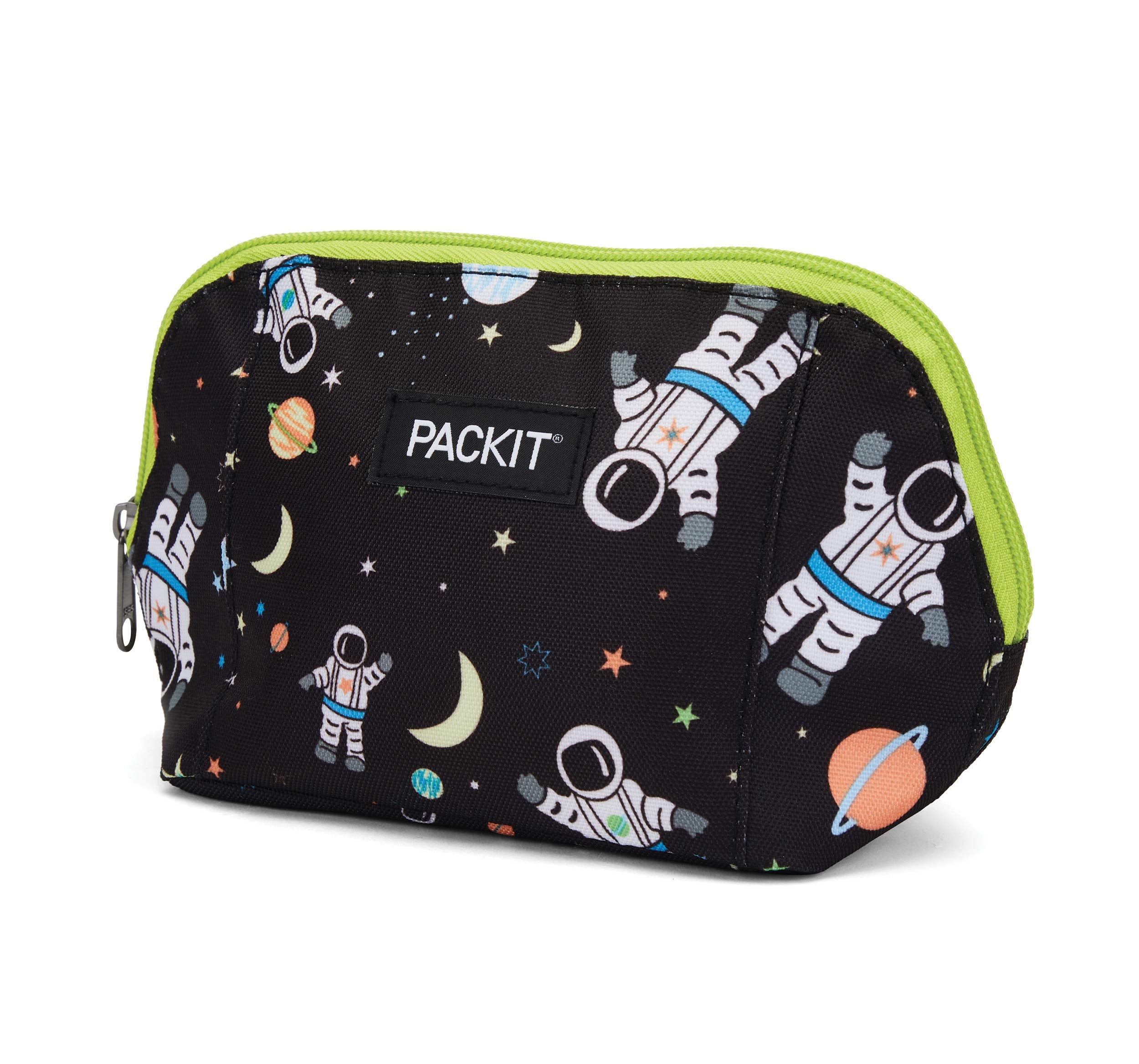 Packit Freezable Lunch Sack, Spaceman, Black