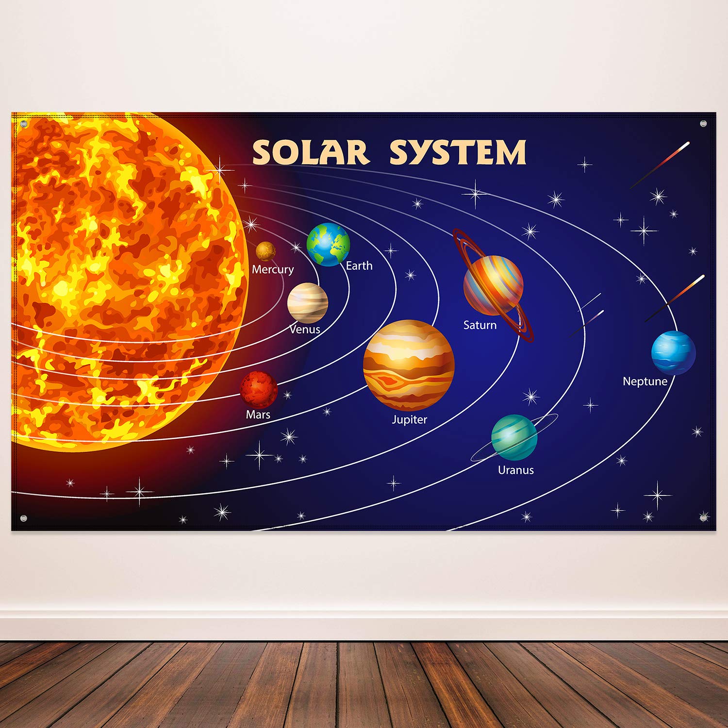jupiter solar system banner